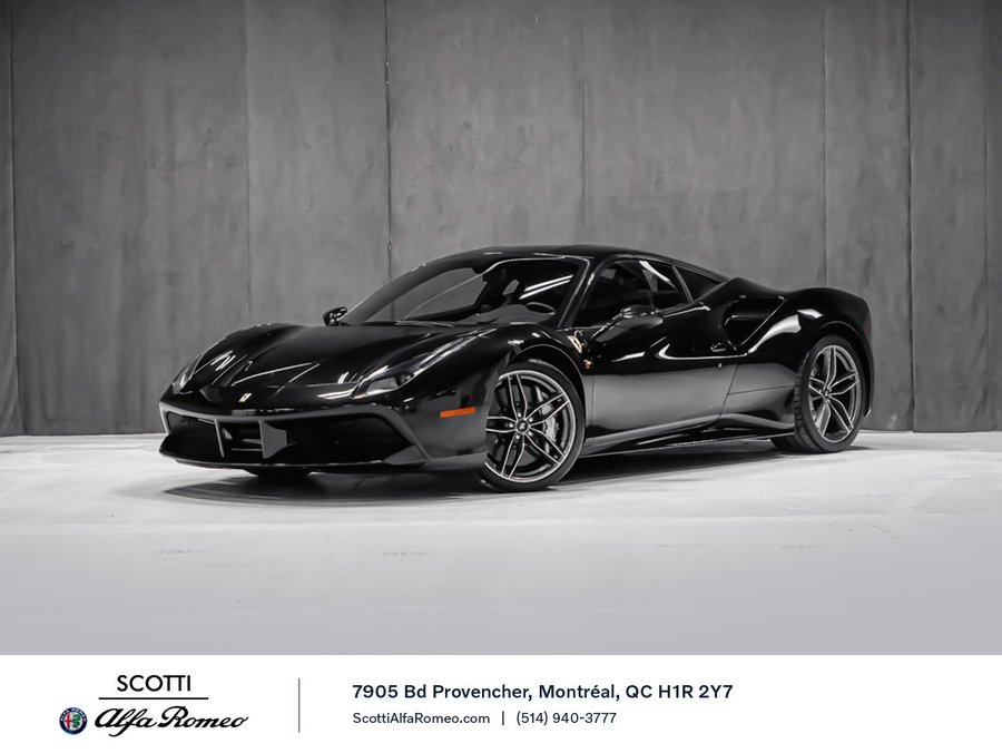 2016 Ferrari 488 GTB Black