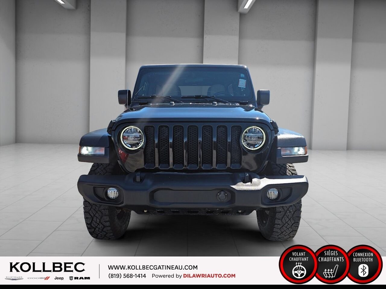 2020 JEEP WRANGLER UNLIMITED 26532 | Sport Noir et Havane 4x4 Black Gatineau - photo #10