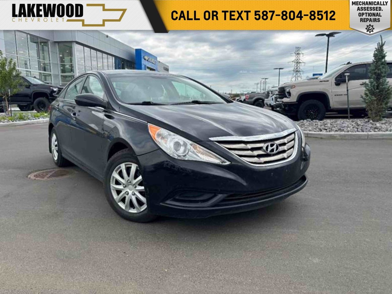 2012 Hyundai Sonata 4dr Sdn 2.4L Auto GLS Black Sherwood Park - photo #0