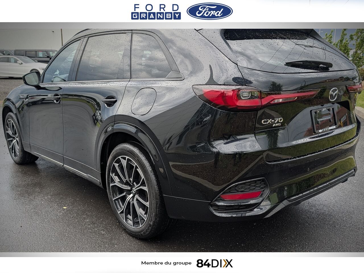 Mazda CX-70 hybride léger 2025 Noir Granby - photo #4