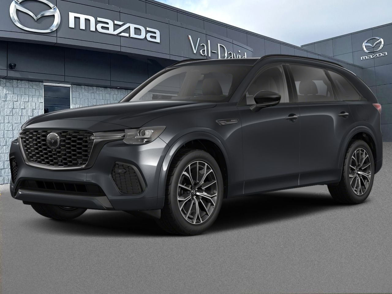 2026 Mazda CX-70 hybride rechargeable GT TI, ÉCRAN TACTILE 12.9 POUCES, SIÈGES CHAUFFANTS Black Val-David - photo #0
