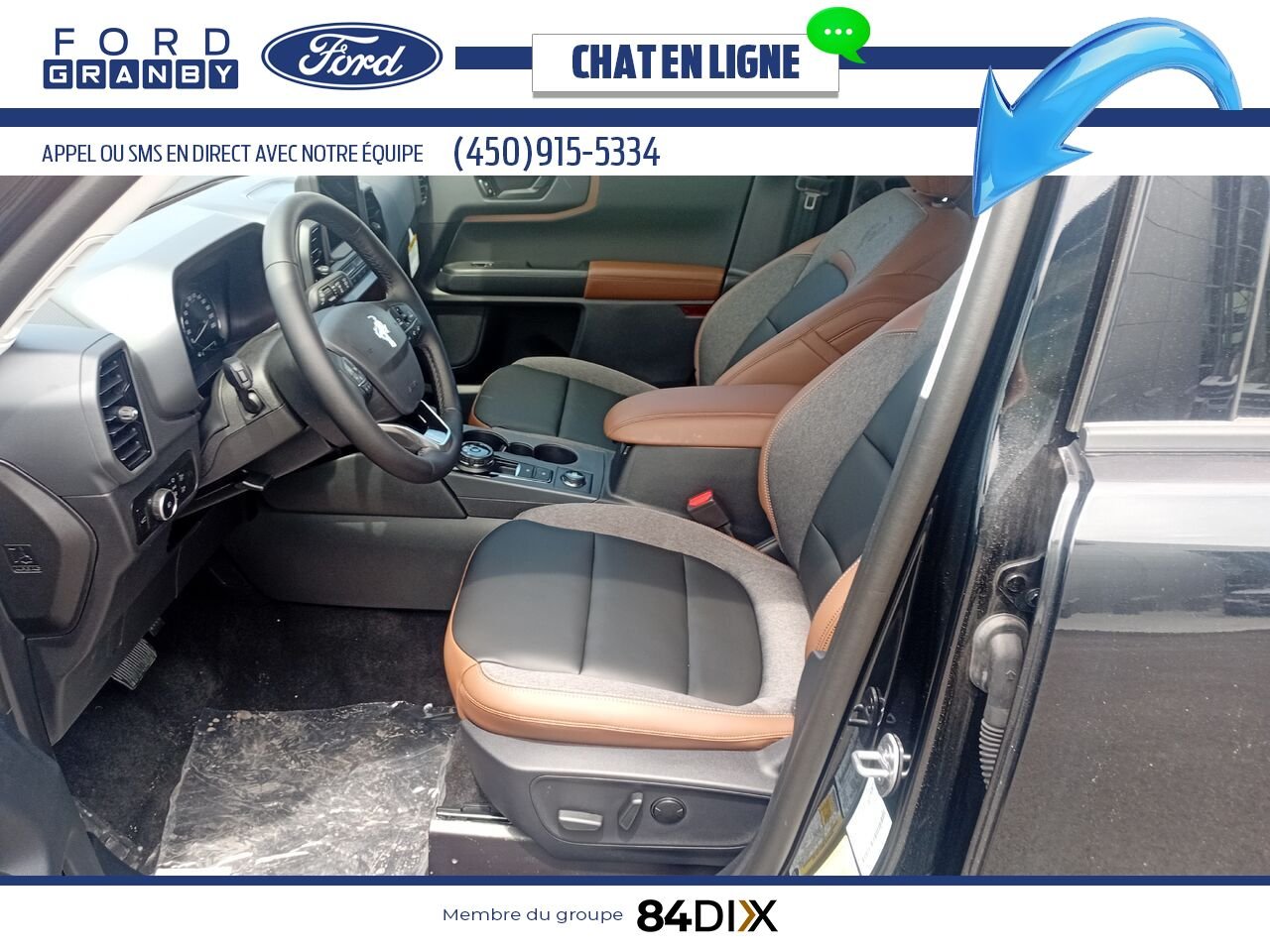 2024 Ford BRONCO SPORT Black Granby - photo #10