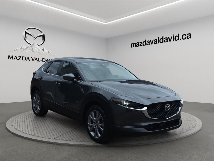 Mazda CX-30 GS AWD, Bluetooth, Cruise control, détecteur d'angles morts 2022 Noir