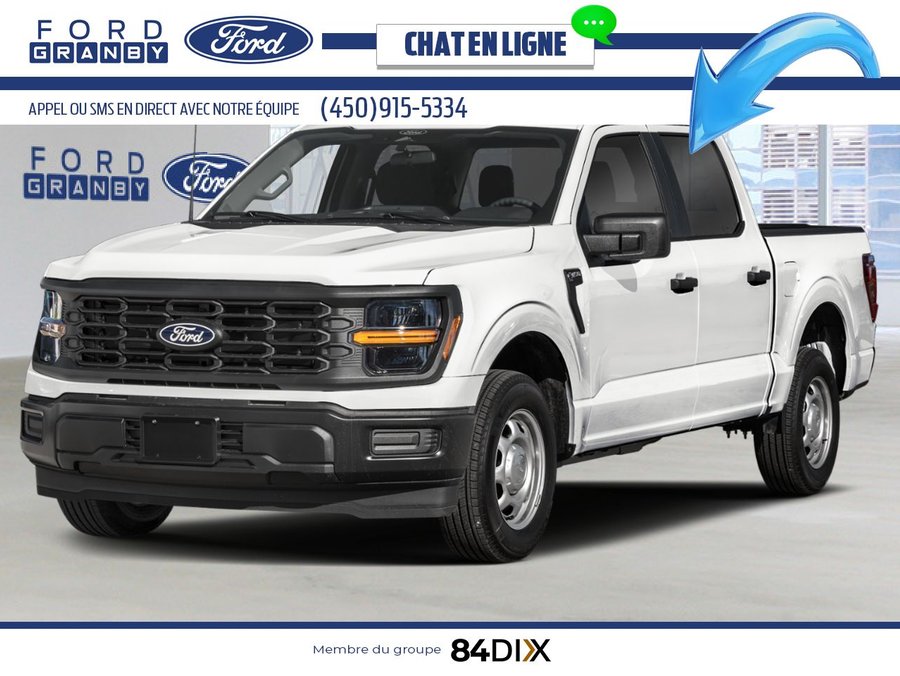 Ford F-150 XL cabine SuperCrew 4RM caisse de 5,5 pi 2026 Blanc Oxford