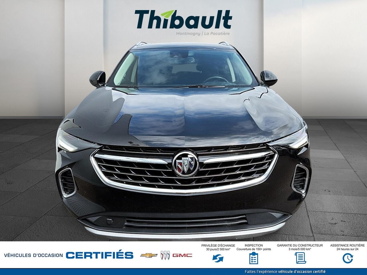 BUICK ENVISION Essence 4 portes TI 2022 Noir Montmagny - photo #1