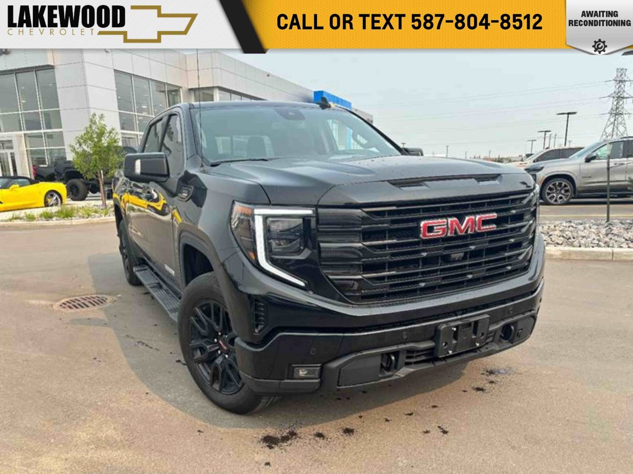 2024 GMC Sierra 1500 4WD Crew Cab 147 Elevation Black Sherwood Park - photo #0