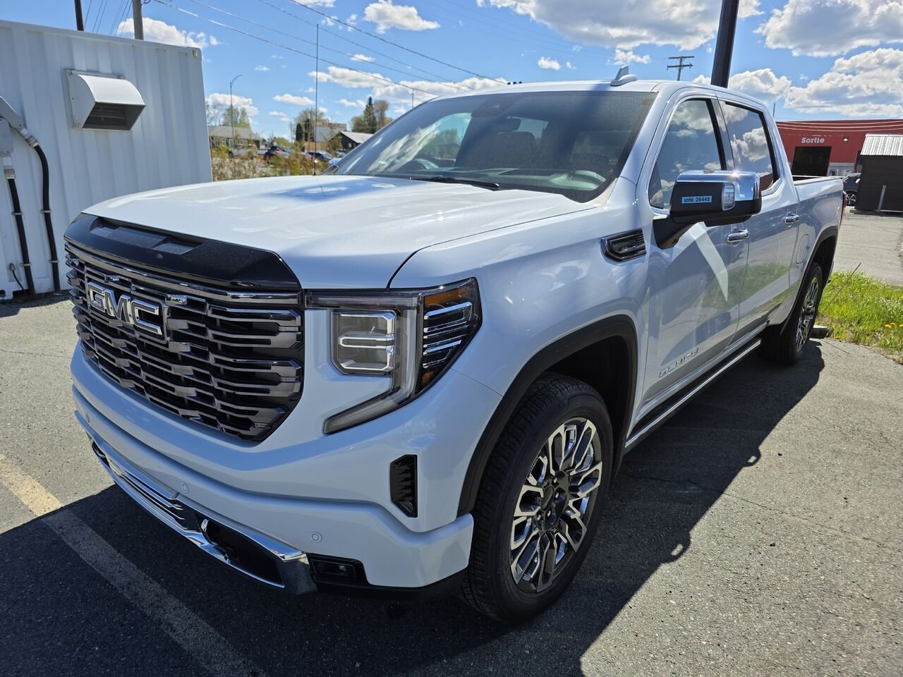 GMC Sierra 1500 Denali Ultimate 2026 Blanc glacier 3 couches Rouyn-Noranda - photo #0