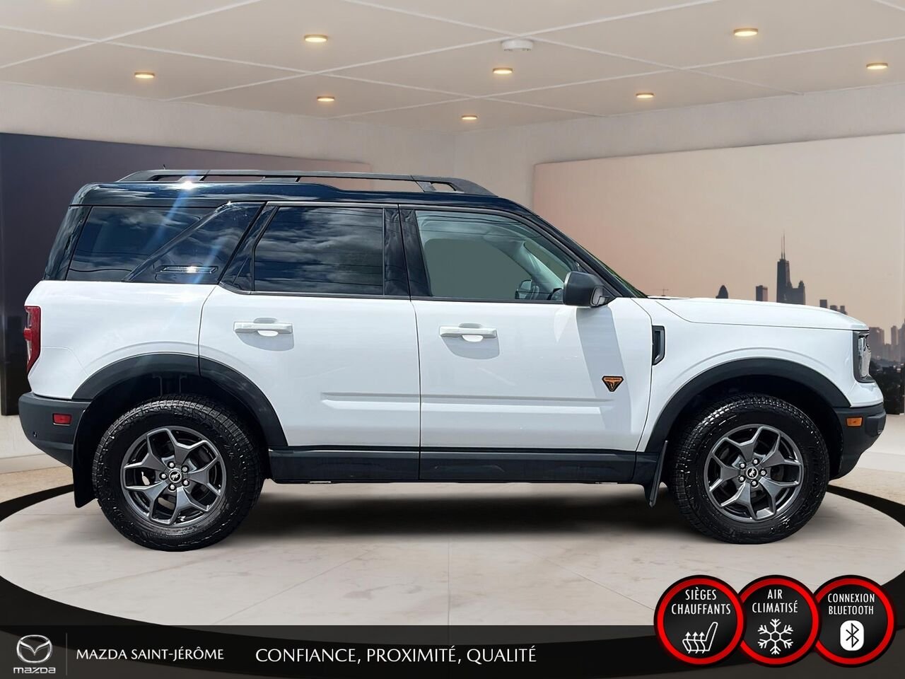 Ford Bronco Sport 2022 Blanc Ste-Agathe des Monts - photo #4