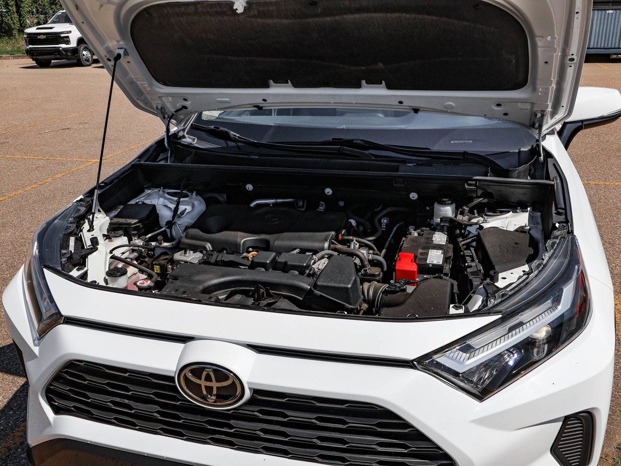 2024 Toyota RAV4 XLE AWD White Sherwood Park - photo #9