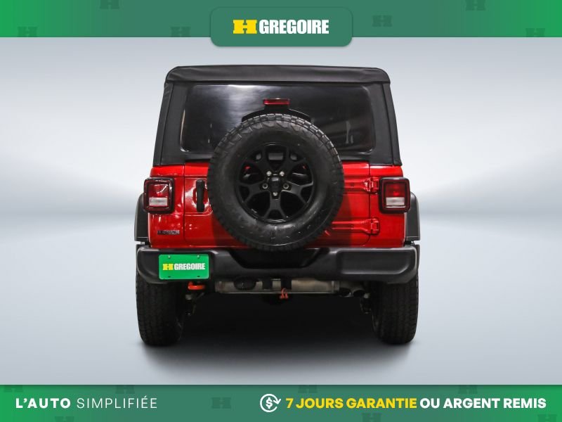 Jeep Wrangler 2022 Rouge Laval - photo #7