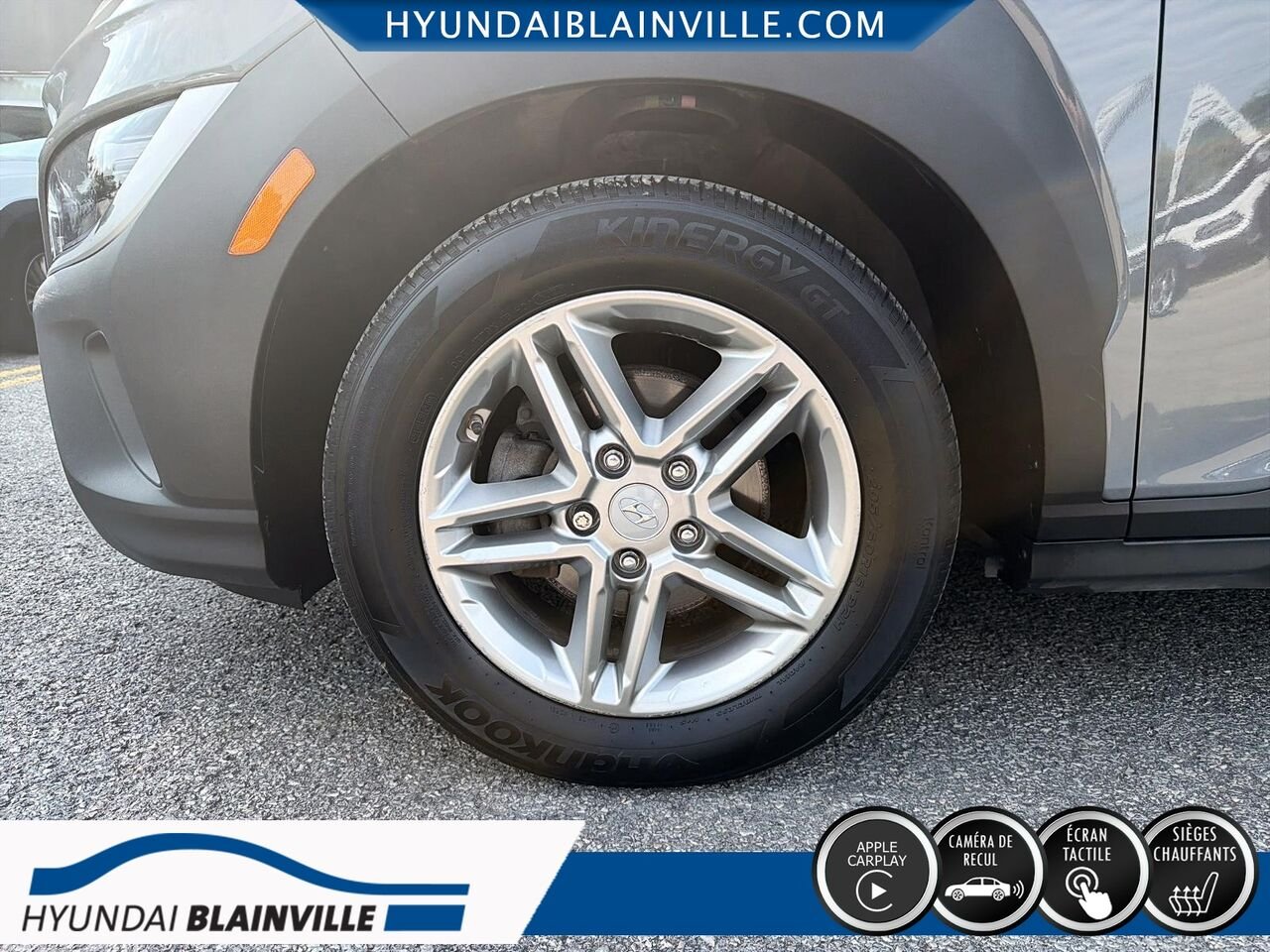 2023 Hyundai Kona Grey Blainville - photo #7