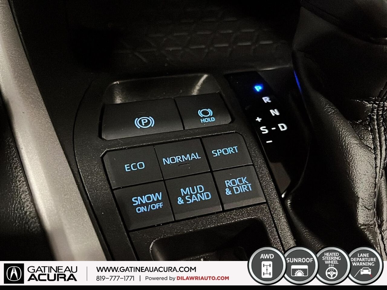 Toyota RAV4 XLE AWD 2020 Bleu Ottawa & Gatineau - photo #7