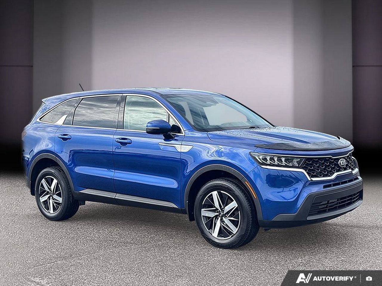2021 Kia Sorento 5XYRGDLCXMG020417 Blue Mirabel - photo #6