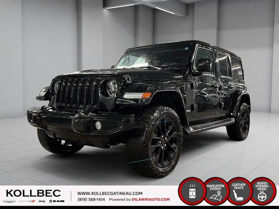 2022 JEEP WRANGLER UNLIMITED *** UN PROPRIO + CLEAN CARFAX + 2 TOITS *** Black