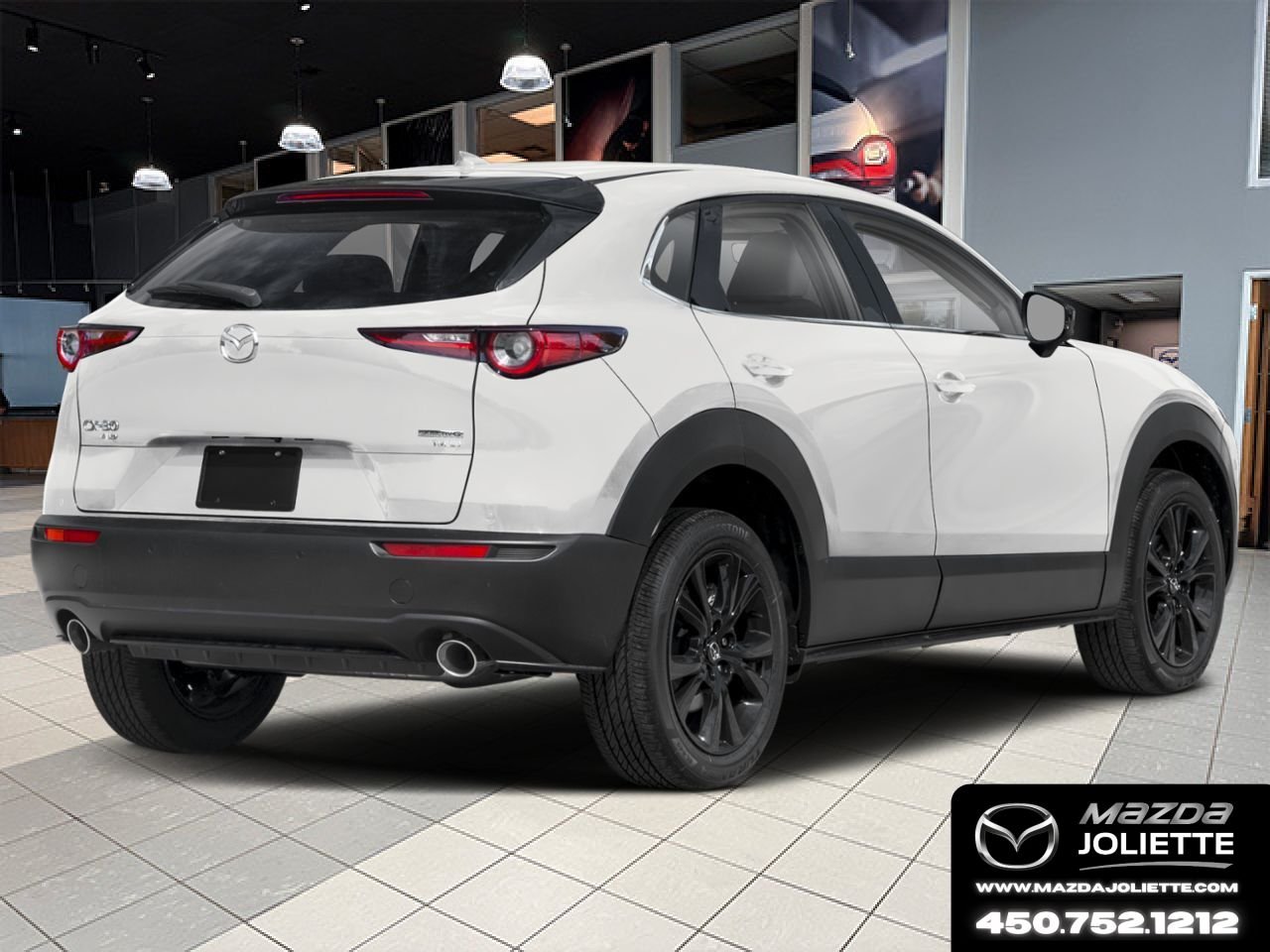 2026 MAZDA CX-30 Snowflake White Pearl Notre-Dame-des-Prairies - photo #2