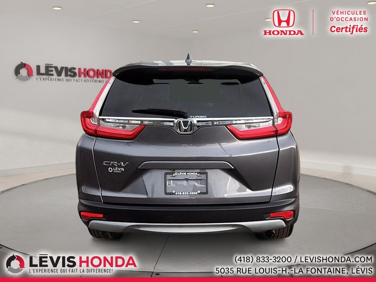 2017 Honda CR-V LX 2RM 2 RM 5 portes LX Grey Lévis - photo #9