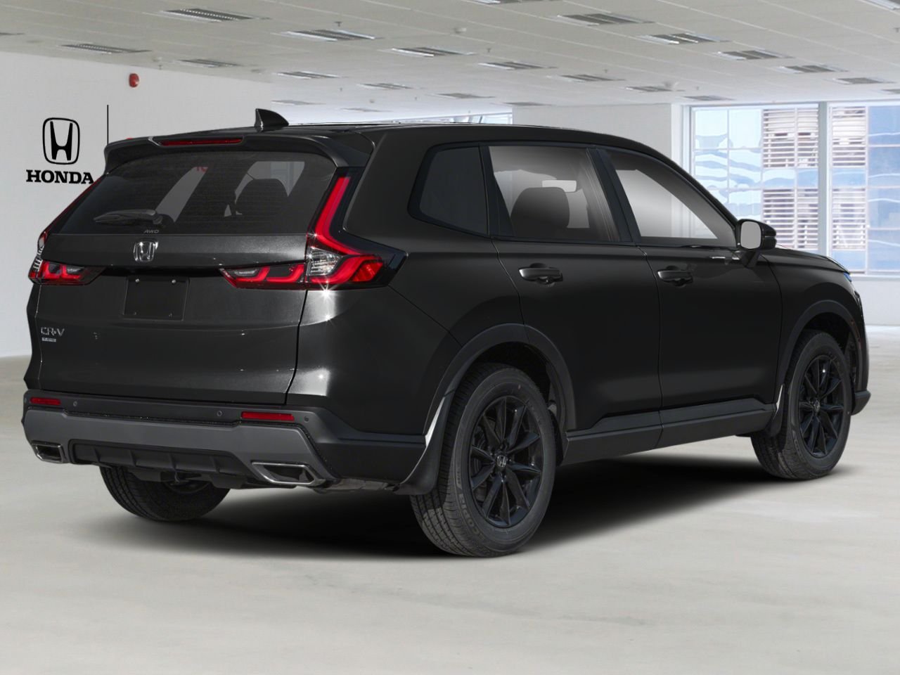 2026 HONDA CR-V Hybrid Crystal Black Pearl Mississauga - photo #2