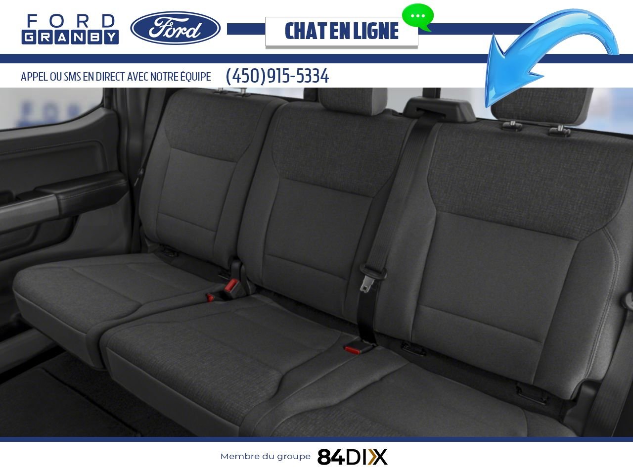 2025 Ford F-150 Oxford White Granby - photo #4