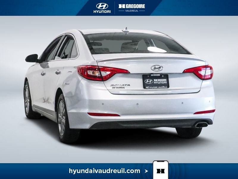 Hyundai Sonata YR811 | "Berline 4 portes 2016 Blanc Laval - photo #7