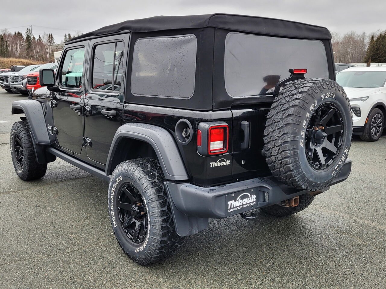 Jeep Wrangler Unlimited Sport 2018 Noir Rouyn-Noranda - photo #14