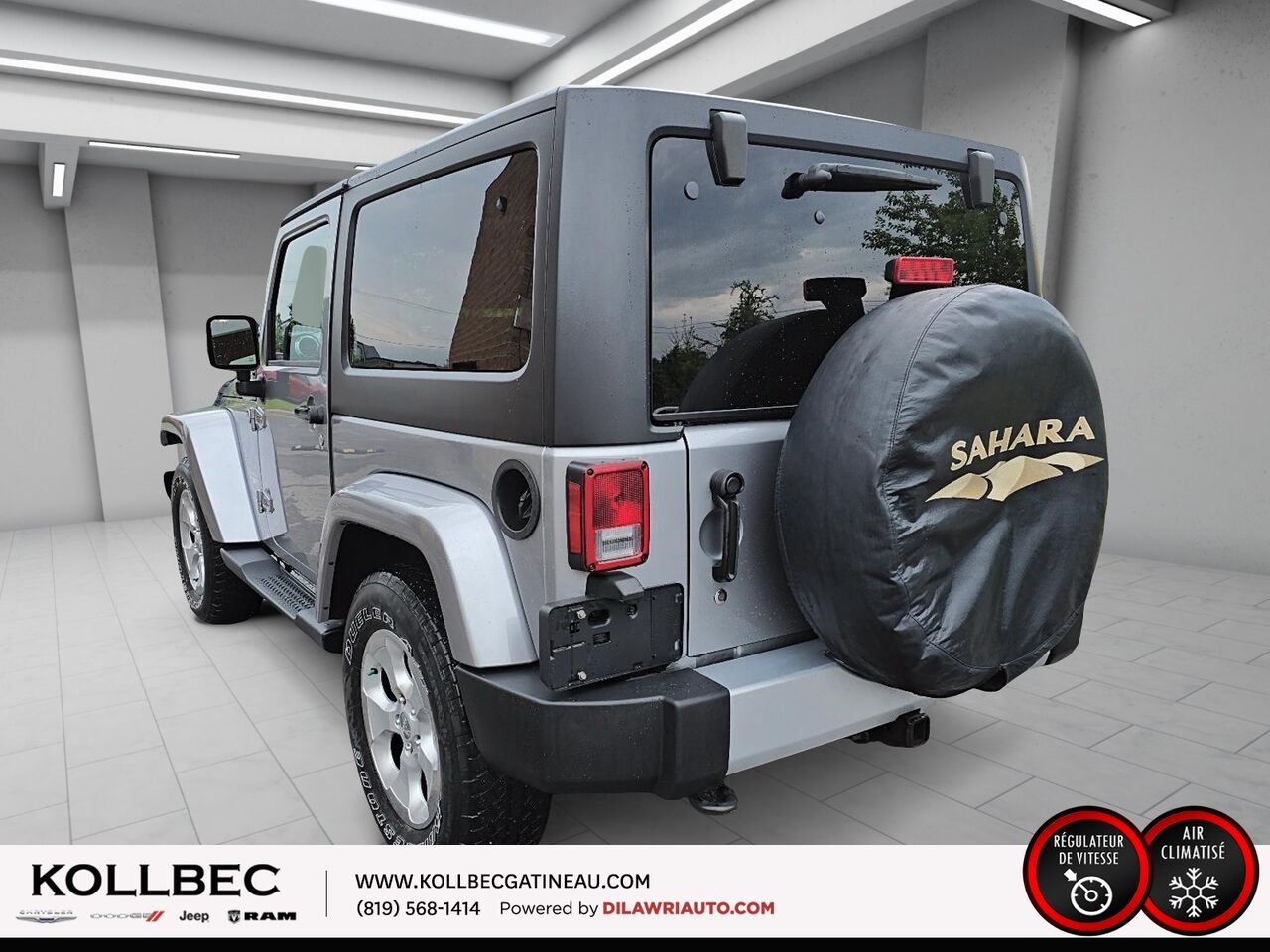 JEEP WRANGLER 26292 | Sahara 4x4 2015 Argent Gatineau - photo #16