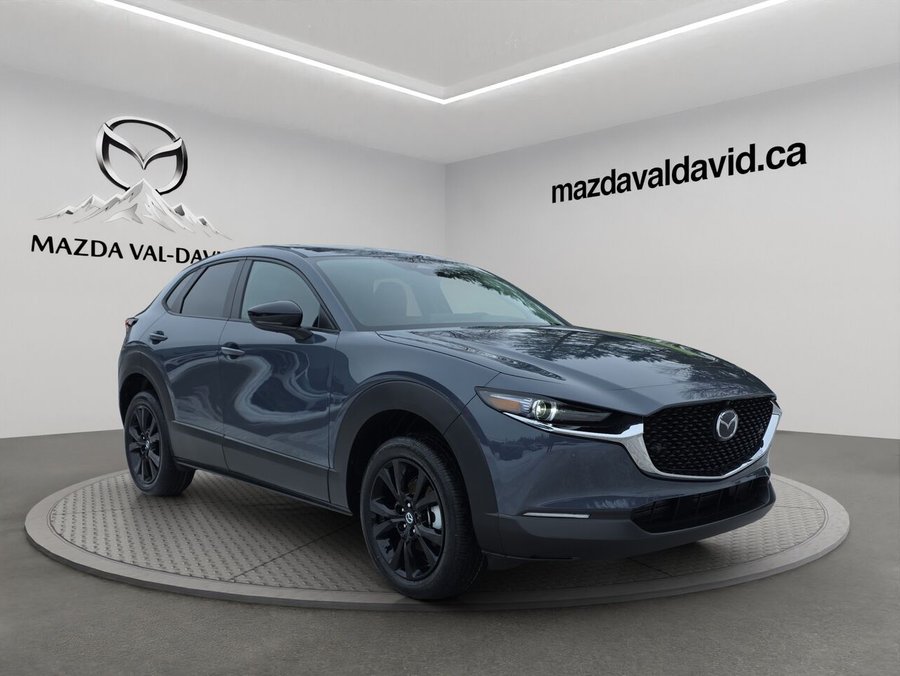 2026 Mazda CX-30 GT, awd, toit ouvrant, Écran 360 degré, Navigation, chargeur sans fil pour cellulaire Aero Grey Metallic