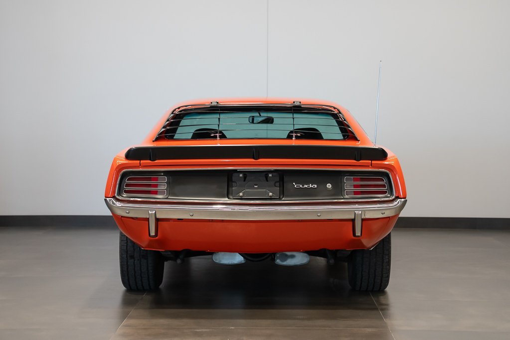 Plymouth AAR Cuda 1970 Orange Montréal - photo #5