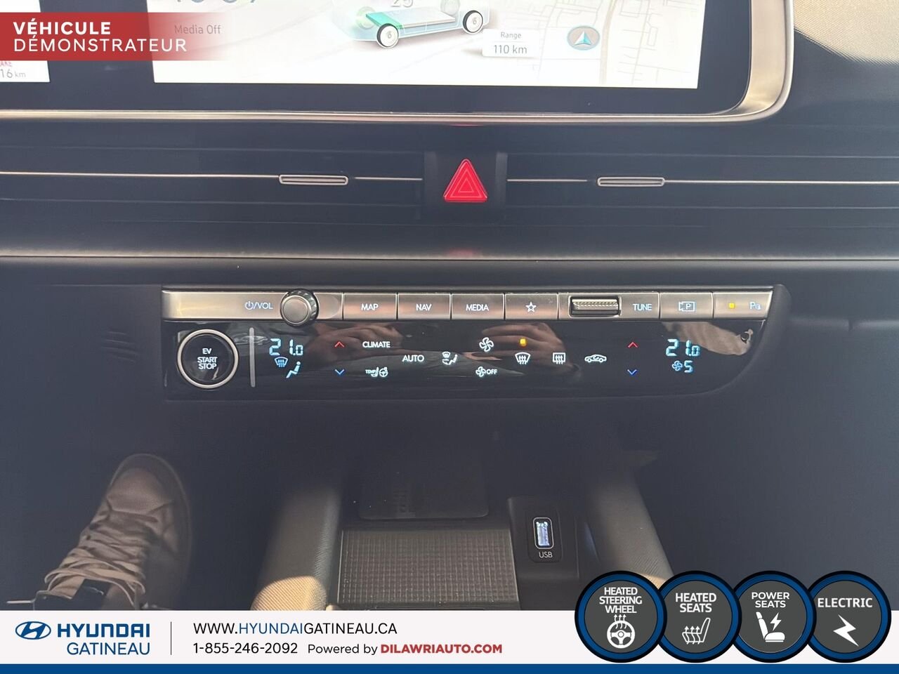 HYUNDAI IONIQ 6 2024 Gris nocturne Gatineau - photo #16