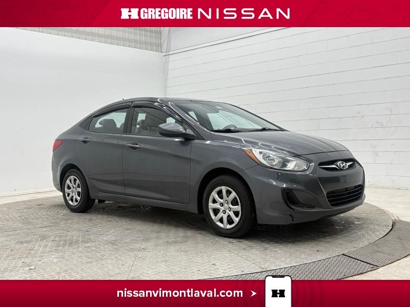 2013 Hyundai Accent Grey Blainville - photo #0