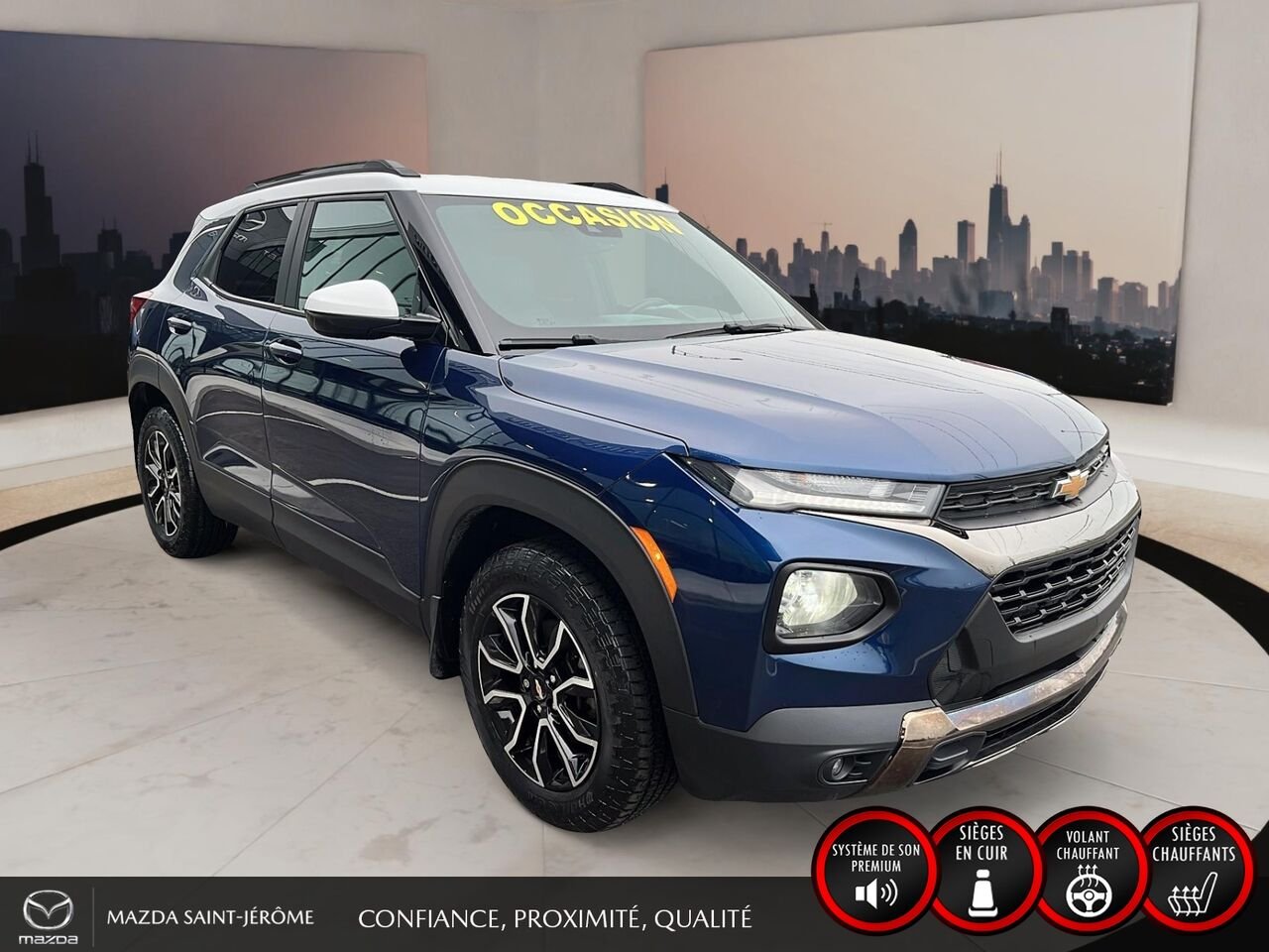 2022 Chevrolet Trailblazer Blue Ste-Agathe des Monts - photo #3