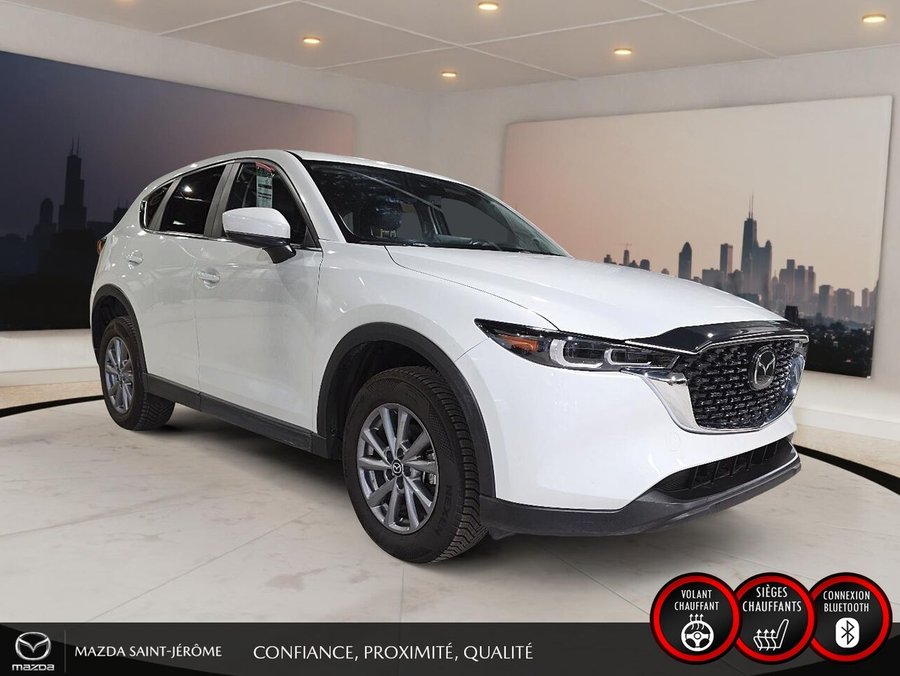 Mazda CX-5 GS | AWD | CUIR | MAGS | 2025 Blanc