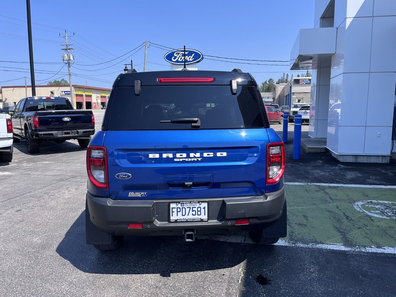 2023 Ford Bronco Sport Blue Mont-Laurier - photo #5