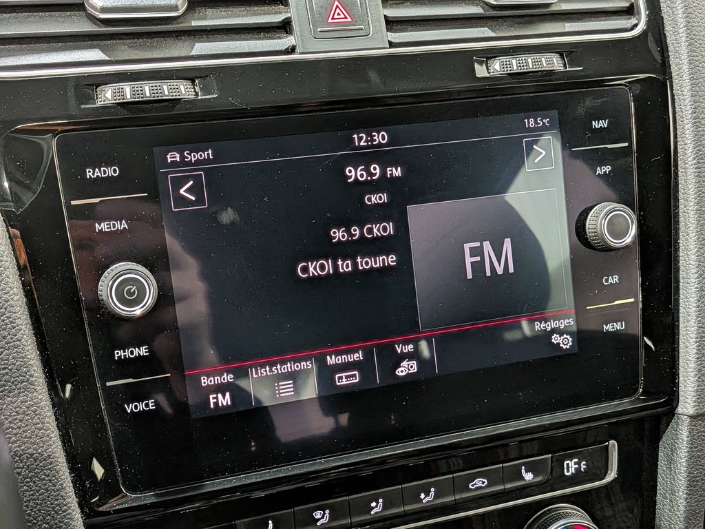 Volkswagen Golf GTI Autobahn 5-door Manual 2018 Gris Val-David - photo #19