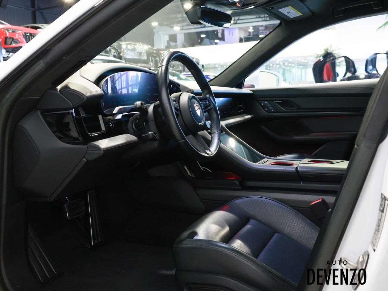 2023 Porsche Taycan White Saint-Eustache - photo #11