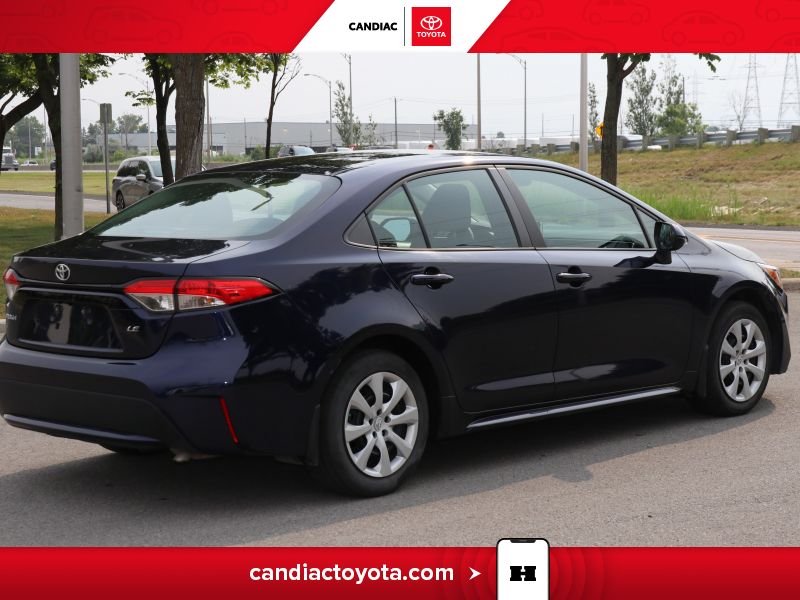 Toyota Corolla TR04273 | LE | CAM. RECUL - A/C - BLUETOOTH - SIEGES CHAUF. 2021 Bleu Laval - photo #10
