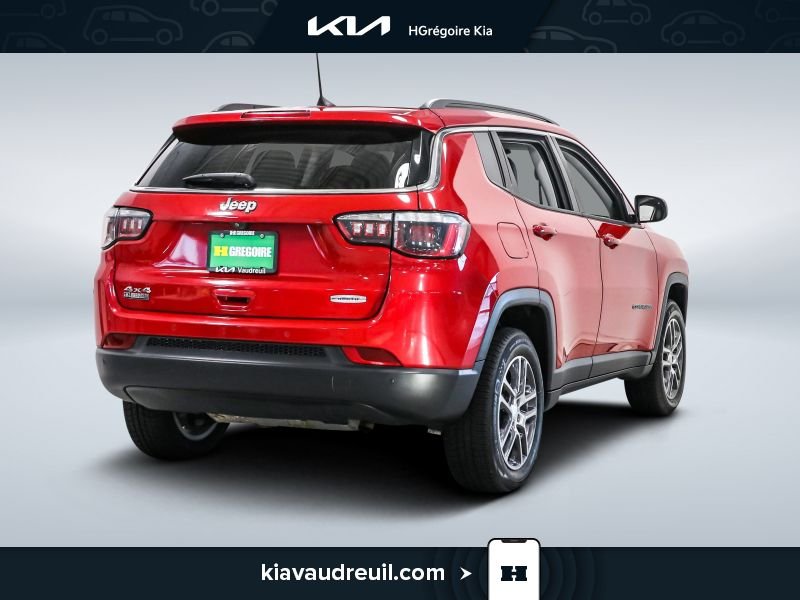 Jeep Compass KW7879 | ***AWD / CAMERA RECUL / NAVI / CUIR / MAGS*** 2018 Rouge Laval - photo #7