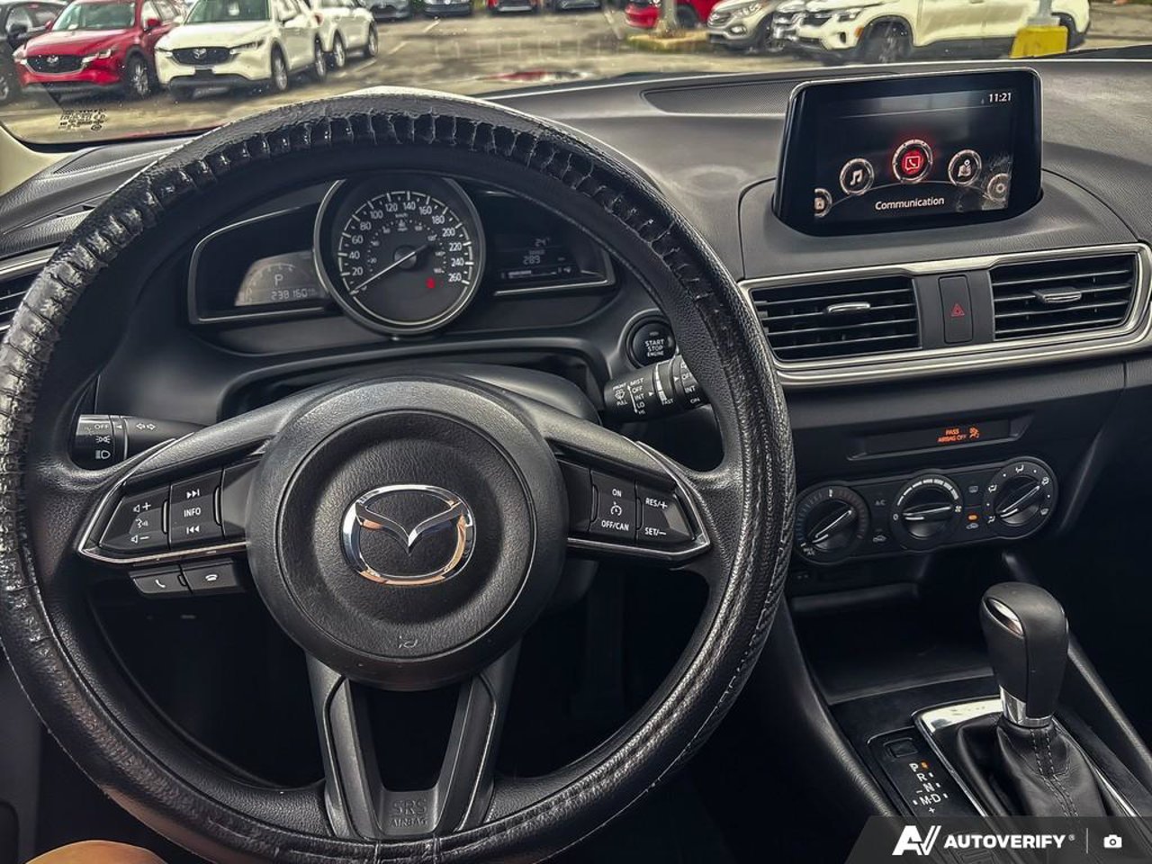 Mazda Mazda3 JM1BN1K79H1121688 2017 Rouge Mirabel - photo #15
