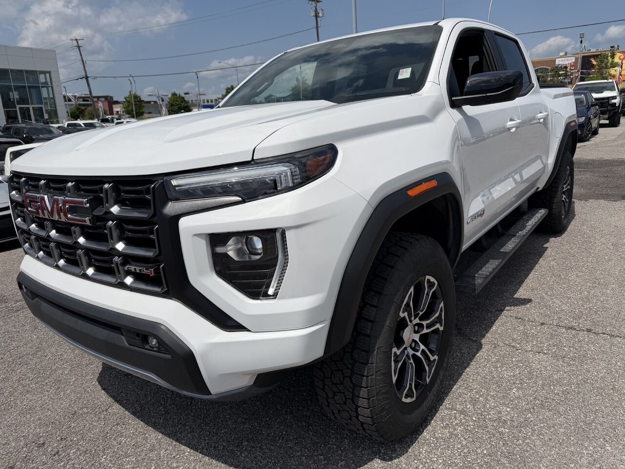 2024 GMC CANYON AT4 AT4 cabine multiplace 4RM White Gatineau - photo #0