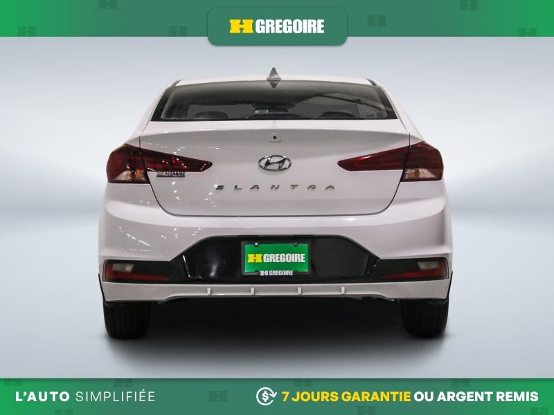 Hyundai Elantra 2020 Blanc Saint-Eustache - photo #7