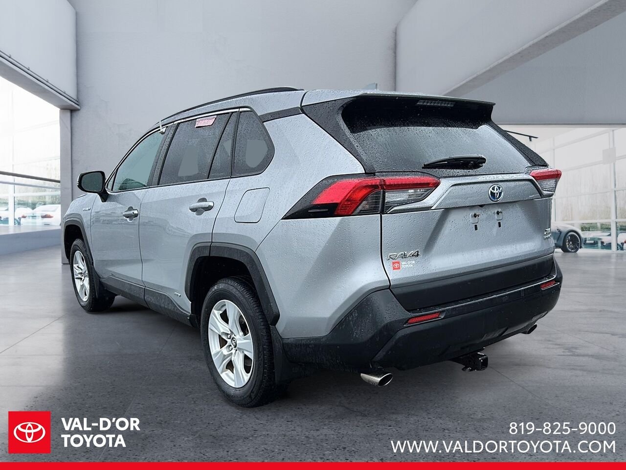 2019 Toyota RAV4 XLE hybride Silver Val-d'Or - photo #3