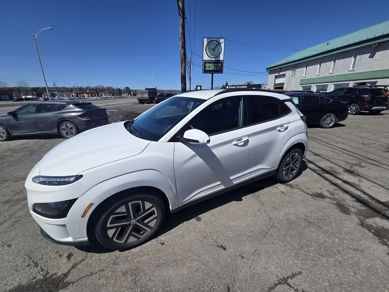 Hyundai Kona électrique 2023 Blanc Longueuil, - photo #0