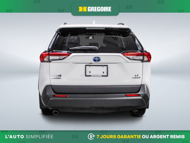 Toyota Rav 4 R3539 | HYBRID LE AWD CAMERA SIEGES CHAUFFANTS 2021 Blanc Laval - photo #7