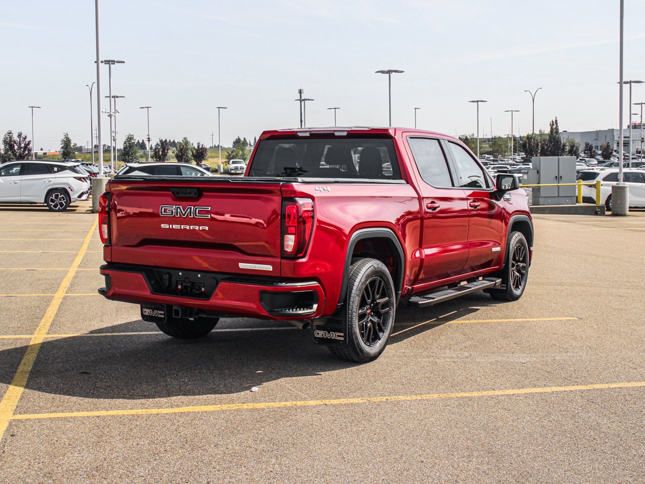 2024 GMC Sierra 1500 4WD Crew Cab 147 Elevation Red Sherwood Park - photo #8