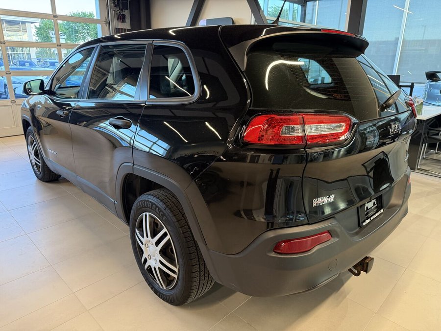 Jeep Cherokee Sport Traction avant, Attache remorque 2015 Noir