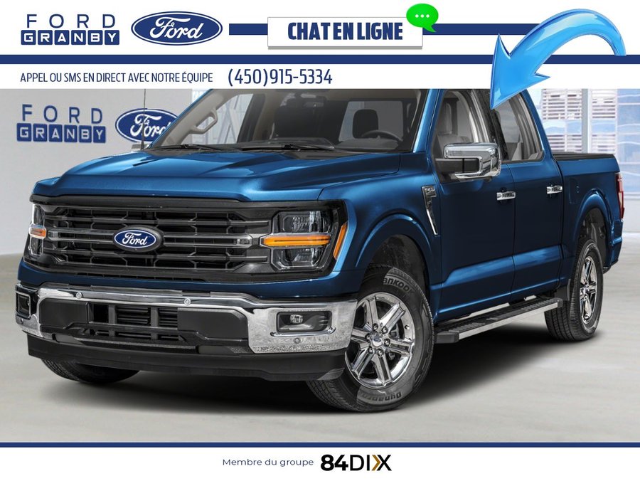 2025 Ford F-150 Antimatter Blue Metallic