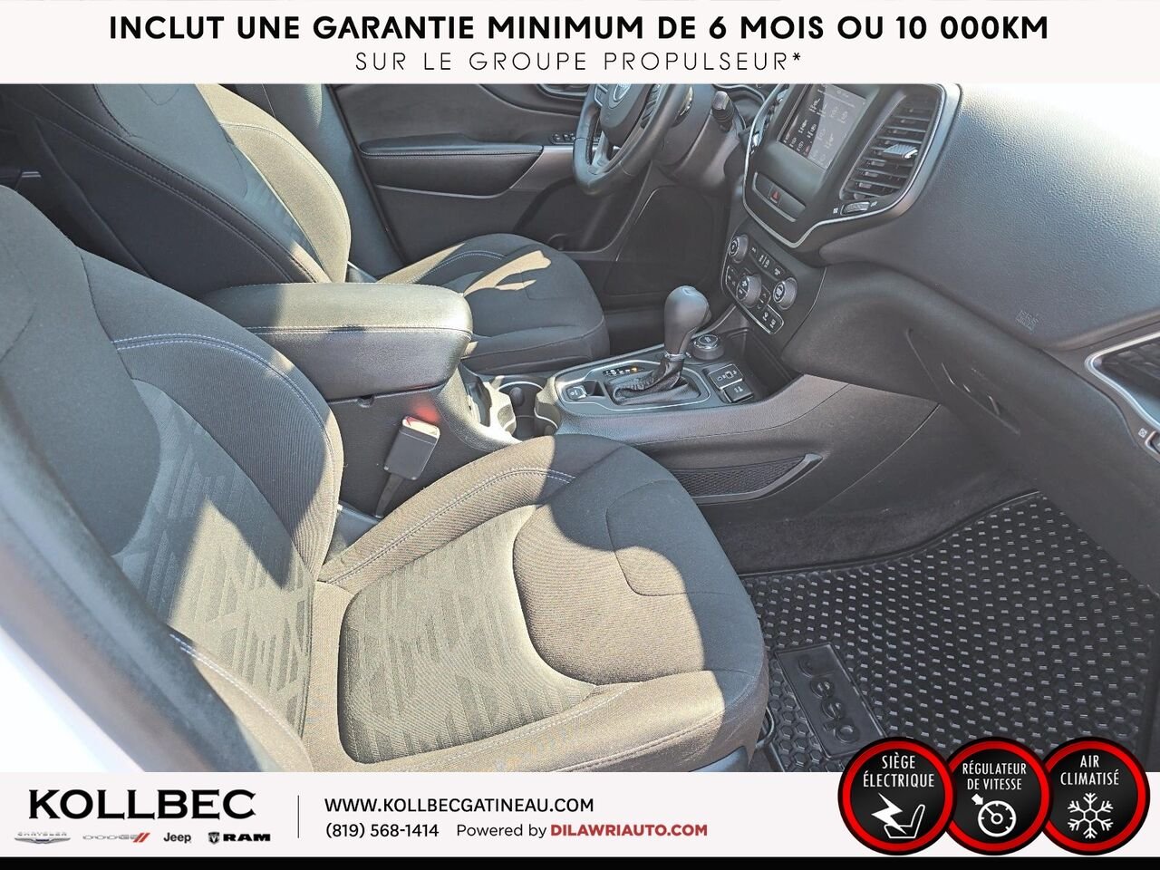 JEEP CHEROKEE 261101 | North 4x4 2019 Blanc Gatineau - photo #19
