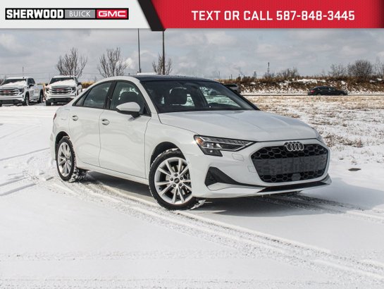 2026 Audi A3 Sedan 2026 White