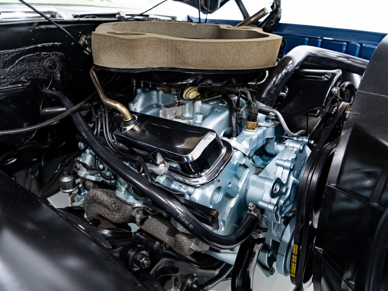 Pontiac GTO The Judge Matching# Ram Air III 4-speed **PRIX EN USD** 1970 Bleu Montréal - photo #17