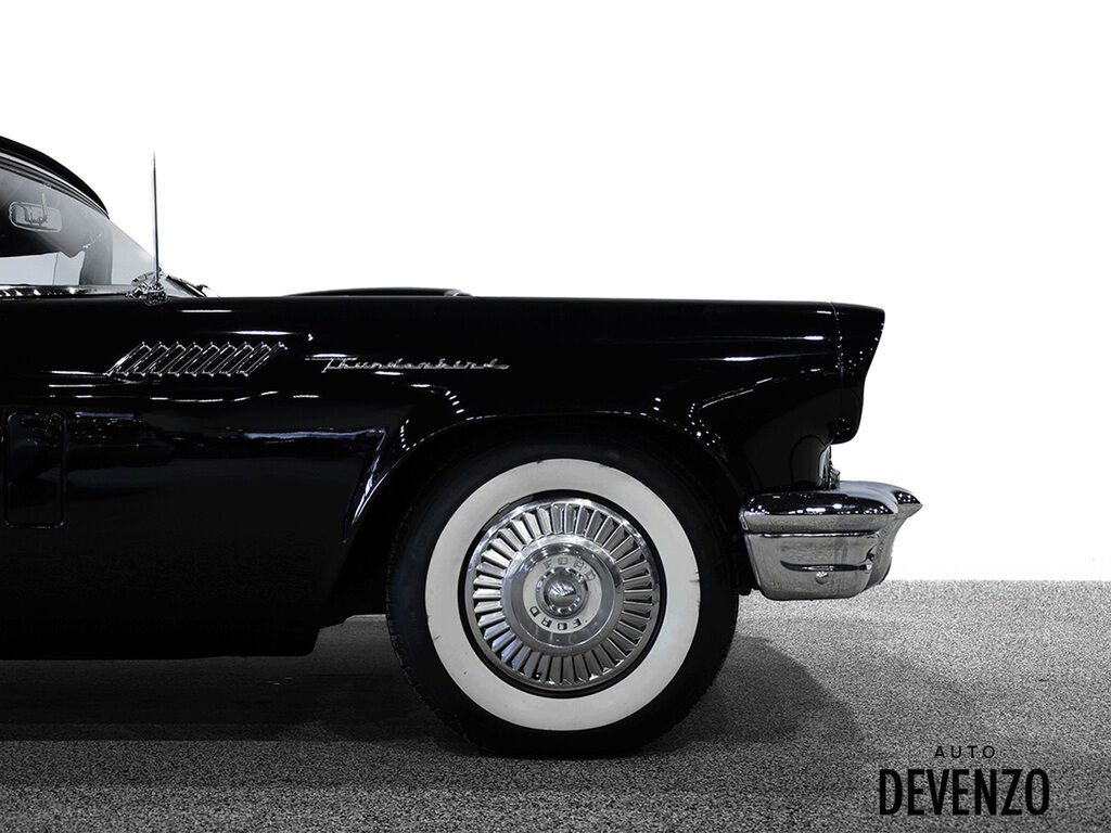 1957 Ford Thunderbird Black Saint-Eustache - photo #4
