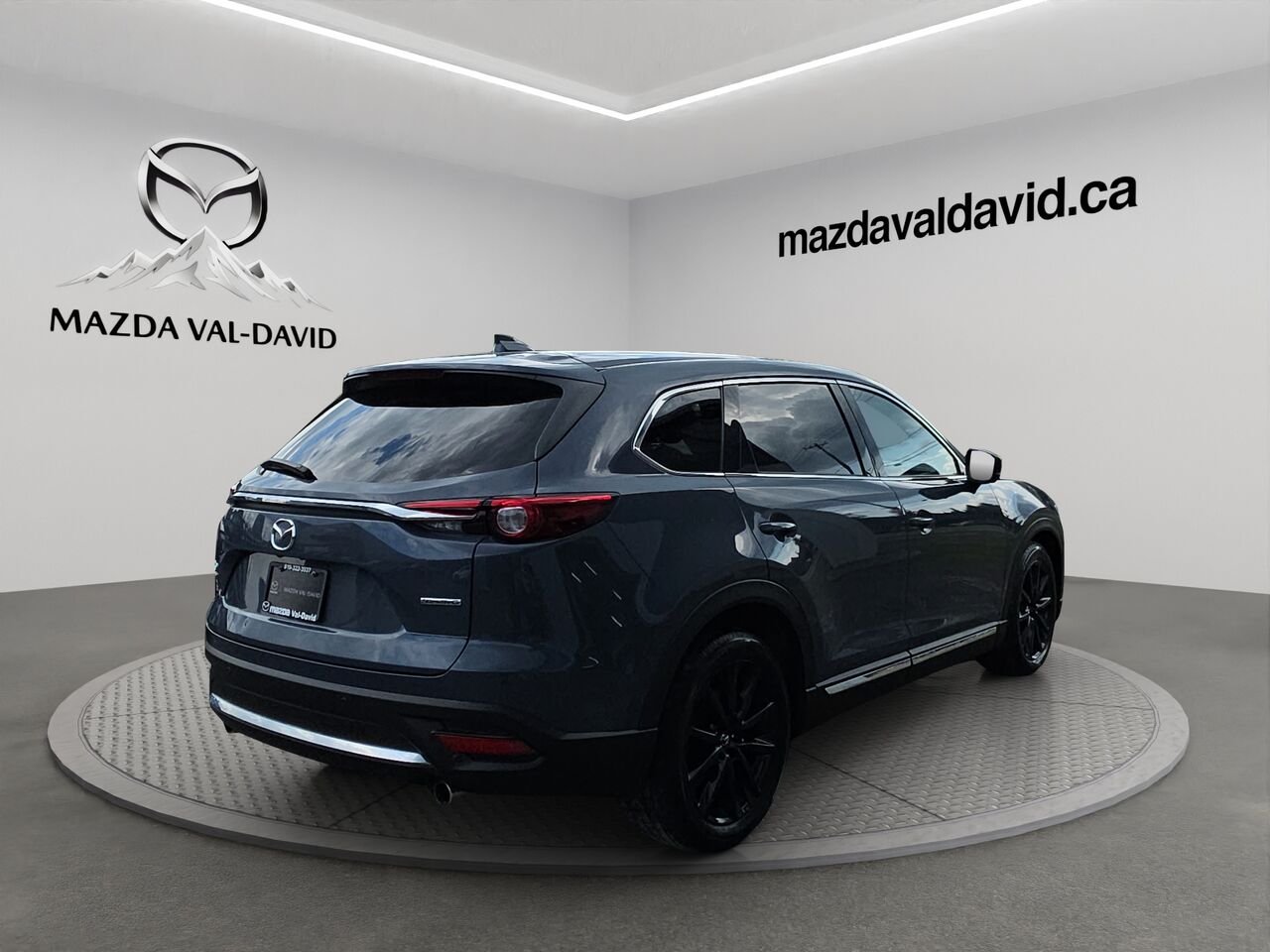 2022 Mazda CX-9 GT TI, SIÈGES EN CUIR, SIÈGES VENTILÉS, NAVIGATION Blue Val-David - photo #23